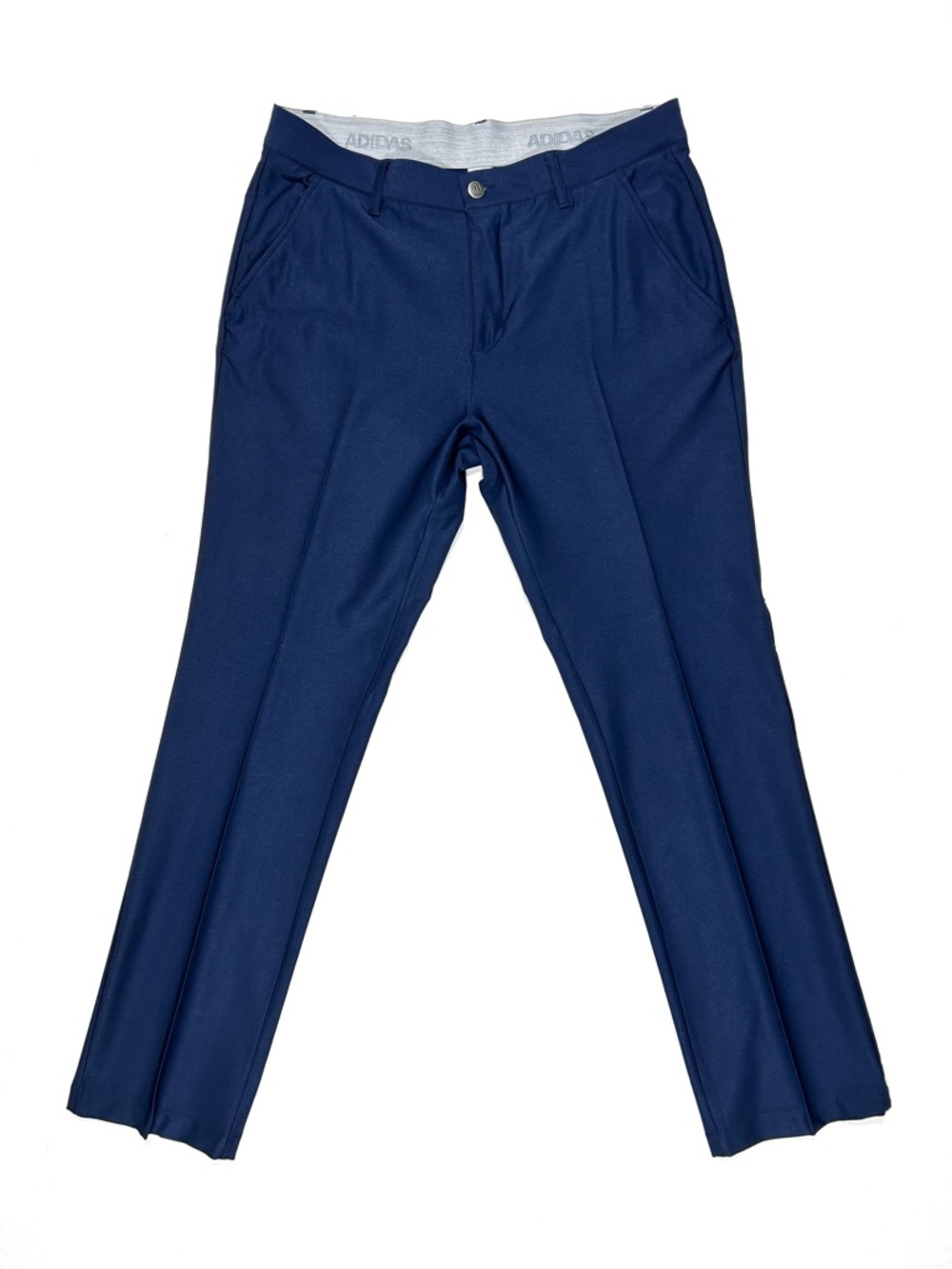 Adidas Golf Pant Men’s 32 x 32 Navy Blue Pleat Stretchy Athletic Stretch Waist